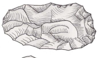 Heavy Neolithic tool of the Qaraoun culture found at Mtaileb I