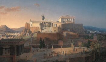 The Acropolis of Athens by Leo von Klenze (1846)