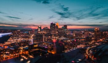 Minneapolis at night
