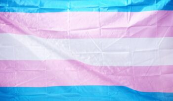 Trans pride flag